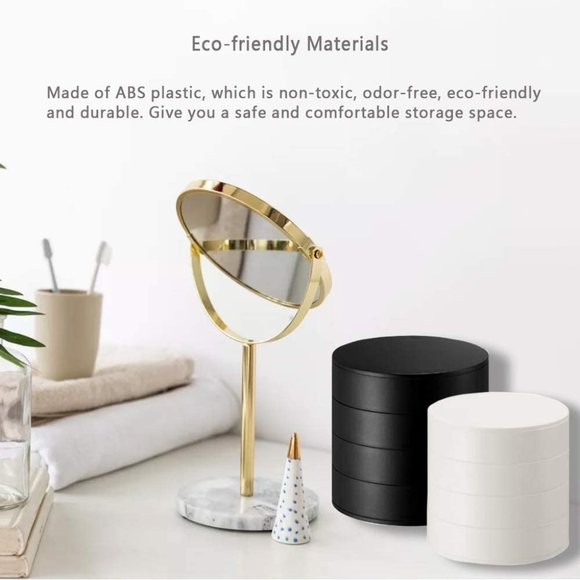 New Jewelry Organizer, Small Jewelry Storage Box Earring Holder for Wome… - Picture 7 of 8